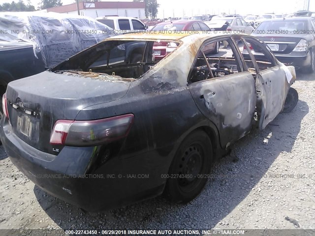 4T1BE46K59U352194 - 2009 TOYOTA CAMRY SE/LE/XLE BLACK photo 4