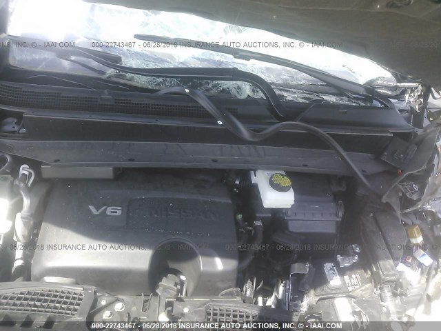 5N1DR2MM1HC695773 - 2017 NISSAN PATHFINDER S/SV/SL/PLATINUM 黑色 照片 10