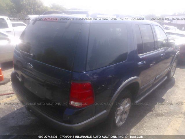 1FMZU73KX4ZA11621 - 2004 FORD EXPLORER XLT/XLT SPORT/NBX 蓝色 照片 4