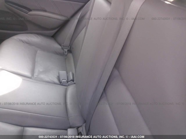 2HGFA1F92AH527166 - 2010 HONDA CIVIC EXL GRAY photo 8