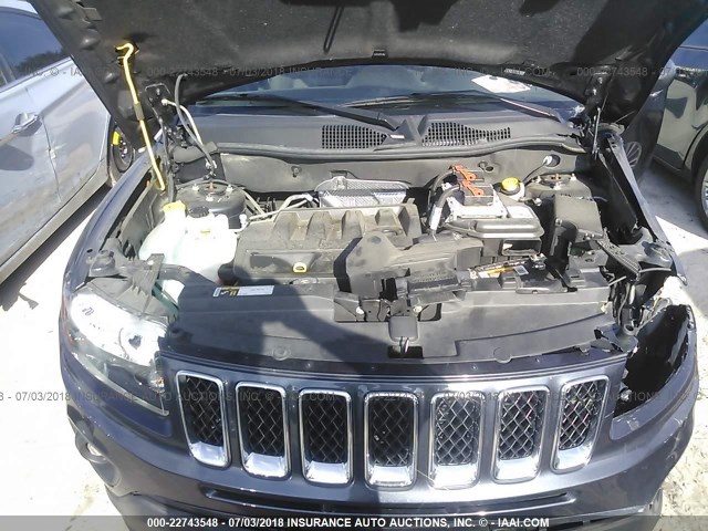 1C4NJCBB8FD246623 - 2015 JEEP COMPASS SPORT 黑色 照片 10