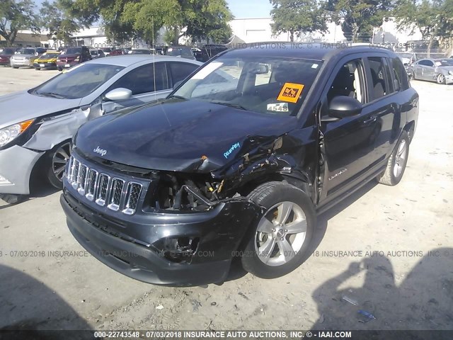 1C4NJCBB8FD246623 - 2015 JEEP COMPASS SPORT 黑色 照片 2