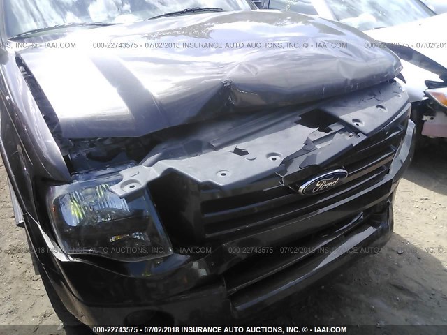 1FMFU20578LA32181 - 2008 FORD EXPEDITION LIMITED BLACK photo 6