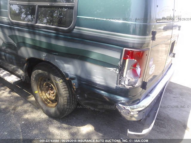 1FDRE14L0XHA95251 - 1999 FORD ECONOLINE E150 VAN GREEN photo 6