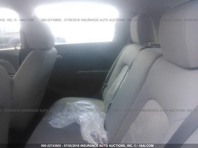 1G1JA6SH6D4243228 - 2013 CHEVROLET SONIC LS 黑色 照片 8