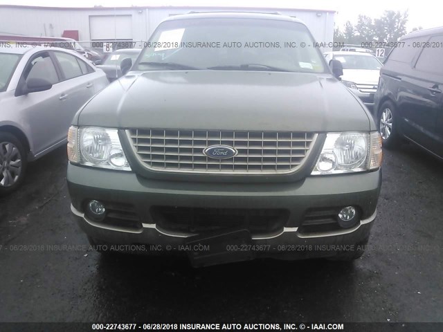 1FMZU64W14UA74387 - 2004 FORD EXPLORER EDDIE BAUER GREEN photo 6