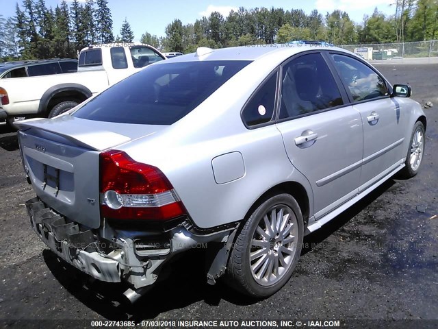 YV1MS682562157115 - 2006 VOLVO S40 T5 SILVER photo 4