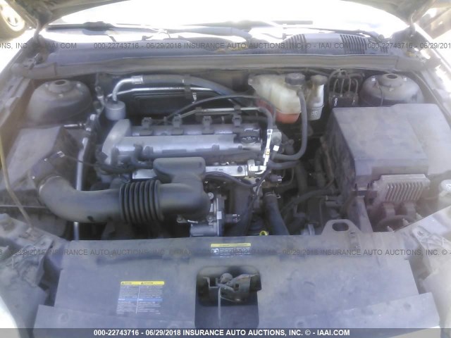 1G1ZS58F37F293710 - 2007 CHEVROLET MALIBU LS BLUE photo 10