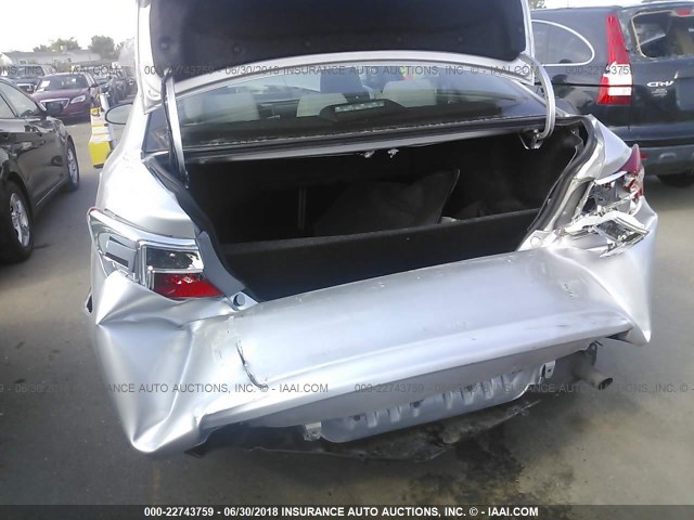 4T4BF1FK0ER419134 - 2014 TOYOTA CAMRY L/SE/LE/XLE SILVER photo 6