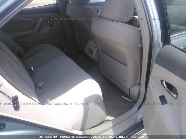 4T1BE46K98U768151 - 2008 TOYOTA CAMRY CE/LE/XLE/SE Light Blue photo 8