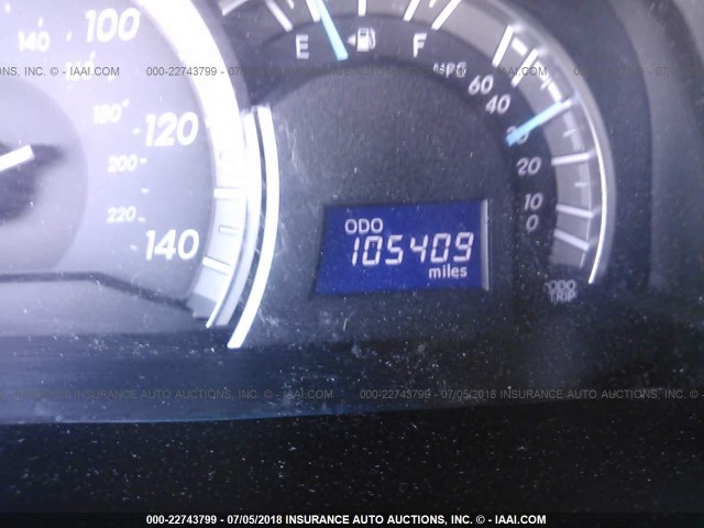 4T1BF1FK0CU062142 - 2012 TOYOTA CAMRY SE/LE/XLE BLACK photo 7