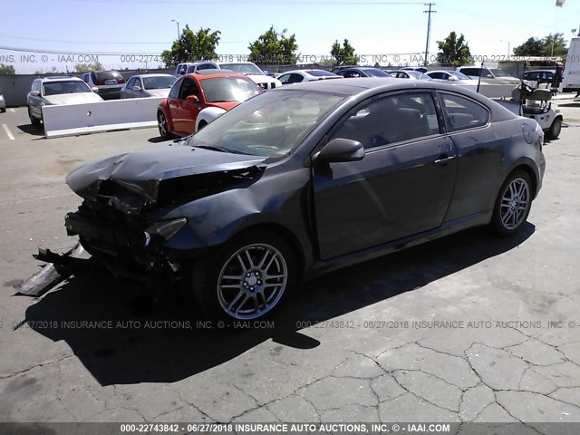 JTKDE167080236343 - 2008 TOYOTA SCION TC 灰色 照片 2