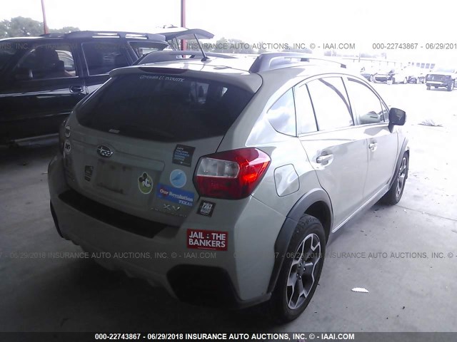 JF2GPACC0D2856027 - 2013 SUBARU XV CROSSTREK 2.0 PREMIUM GREEN photo 4