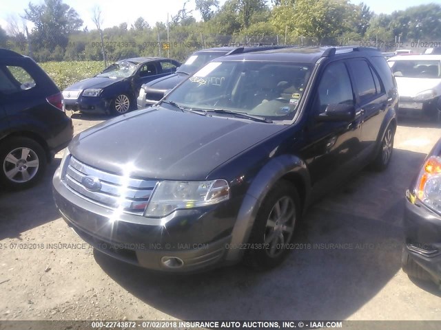 1FMDK05WX8GA17895 - 2008 FORD TAURUS X SEL GRAY photo 2