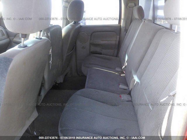 3D7KS28CX5G764377 - 2005 DODGE RAM 2500 ST/SLT 红色 照片 8