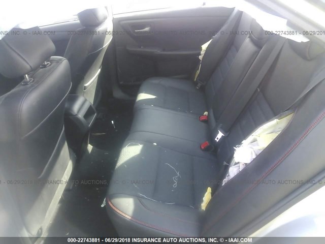 4T1BF1FKXGU166689 - 2016 TOYOTA CAMRY LE/XLE/SE/XSE GRAY photo 8