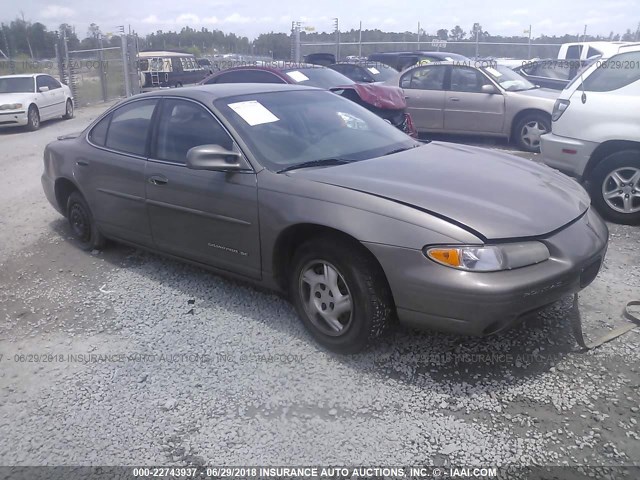 1G2WJ52J2YF102312 - 2000 PONTIAC GRAND PRIX SE 棕色 照片 1