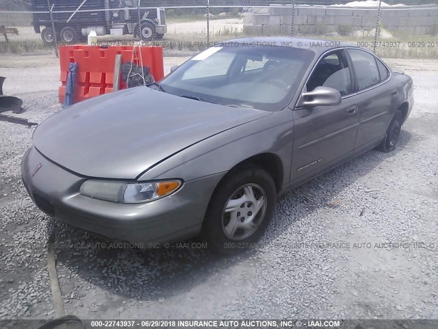 1G2WJ52J2YF102312 - 2000 PONTIAC GRAND PRIX SE BROWN photo 2