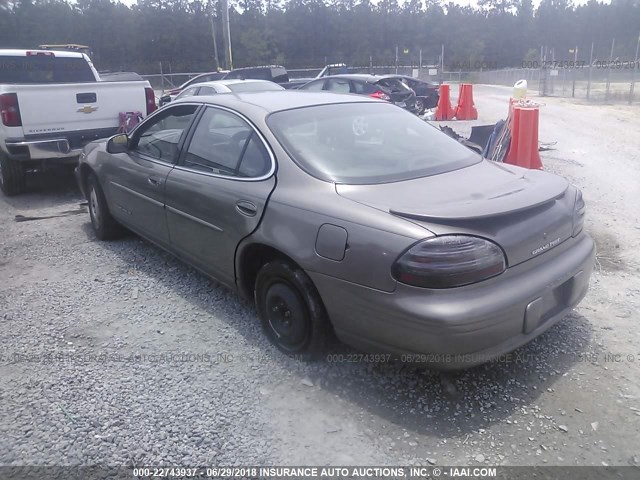 1G2WJ52J2YF102312 - 2000 PONTIAC GRAND PRIX SE 棕色 照片 3