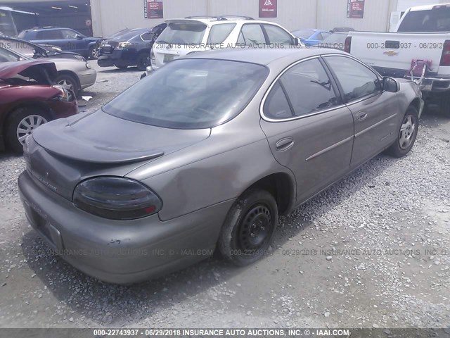 1G2WJ52J2YF102312 - 2000 PONTIAC GRAND PRIX SE 棕色 照片 4