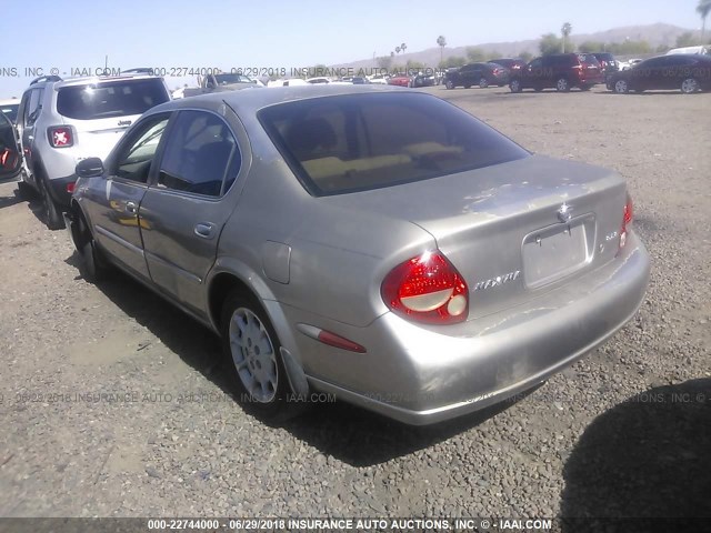 JN1CA31DXYT739760 - 2000 NISSAN MAXIMA GLE/GXE/SE GRAY photo 3