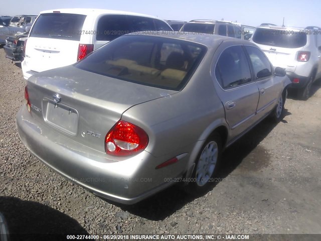 JN1CA31DXYT739760 - 2000 NISSAN MAXIMA GLE/GXE/SE GRAY photo 4