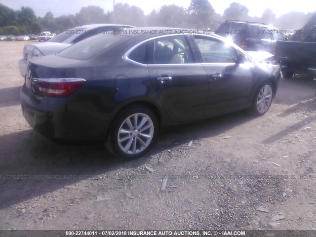 1G4PS5SK4G4143763 - 2016 BUICK VERANO GRAY photo 4