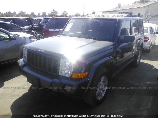 1J8HH48K46C355679 - 2006 JEEP COMMANDER 灰色 照片 2