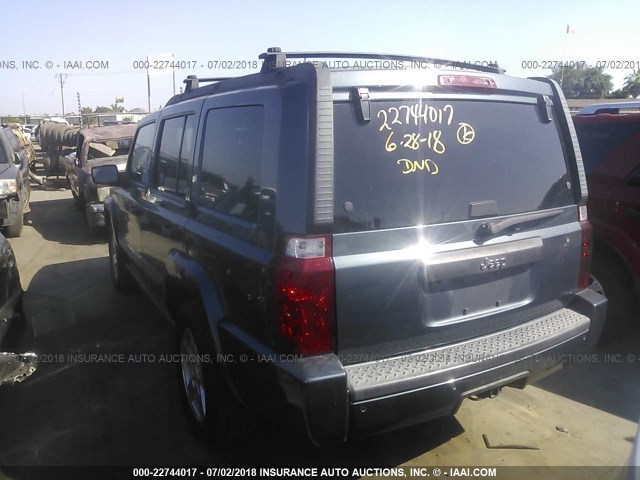 1J8HH48K46C355679 - 2006 JEEP COMMANDER 灰色 照片 3