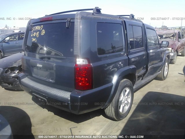 1J8HH48K46C355679 - 2006 JEEP COMMANDER 灰色 照片 4