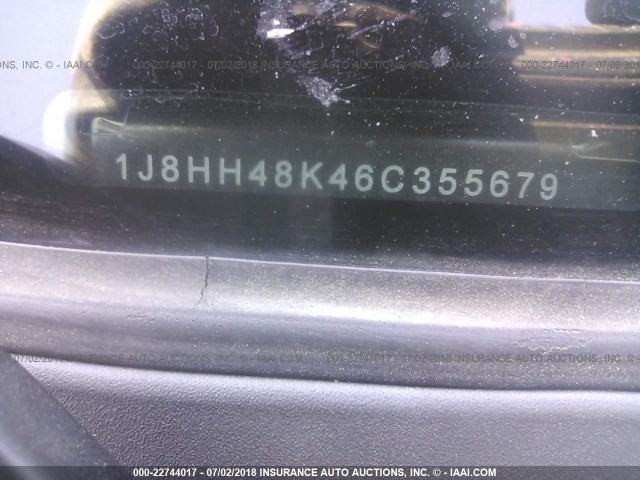 1J8HH48K46C355679 - 2006 JEEP COMMANDER 灰色 照片 9