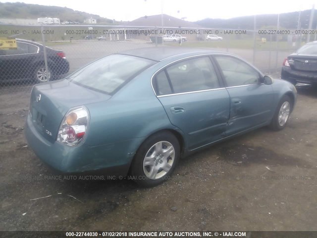 1N4AL11D12C265701 - 2002 NISSAN ALTIMA S/SL TURQUOISE photo 4