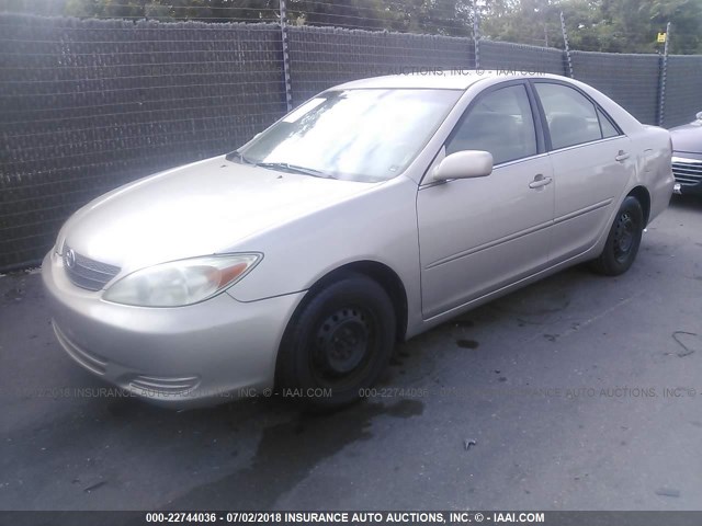 4T1BE32K64U836710 - 2004 TOYOTA CAMRY LE/XLE/SE 棕色 照片 2