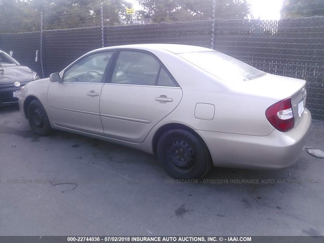 4T1BE32K64U836710 - 2004 TOYOTA CAMRY LE/XLE/SE 棕色 照片 3