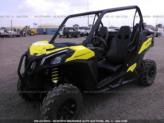 3JB1GAN4XJK001154 - 2018 CAN-AM MAVERICK TRAIL 800/800 DPS YELLOW photo 1