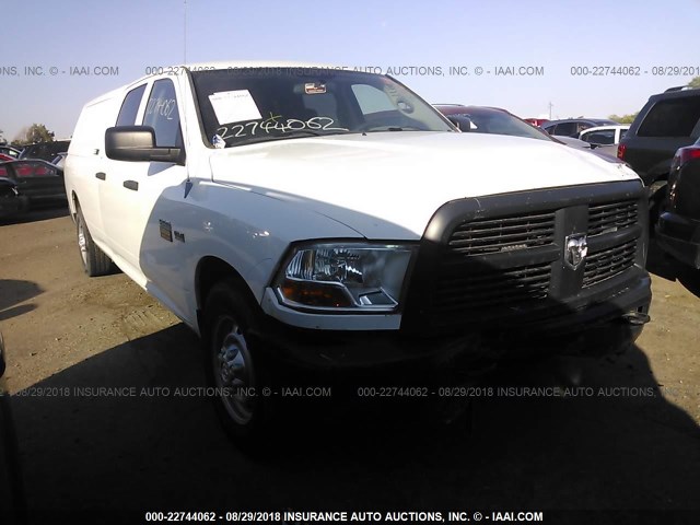 3C6TD4HT2CG207696 - 2012 DODGE RAM 2500 ST WHITE photo 1