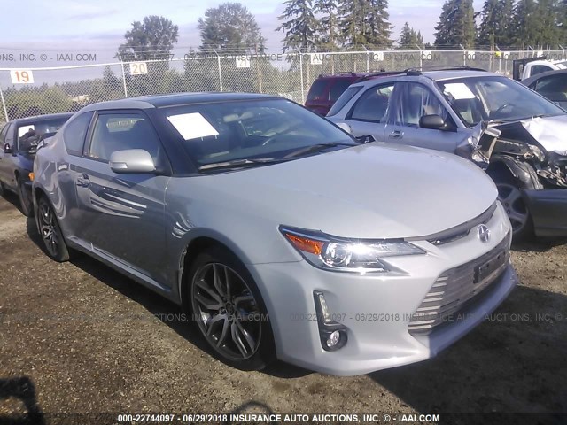 JTKJF5C7XGJ020794 - 2016 TOYOTA SCION TC 灰色 照片 1