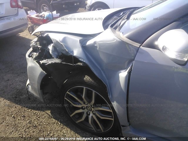 JTKJF5C7XGJ020794 - 2016 TOYOTA SCION TC 灰色 照片 6