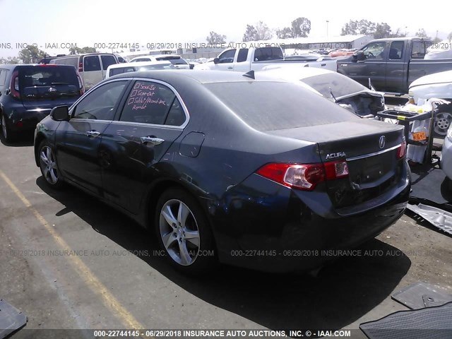 JH4CU2F69CC017681 - 2012 ACURA TSX TECH GRAY photo 3