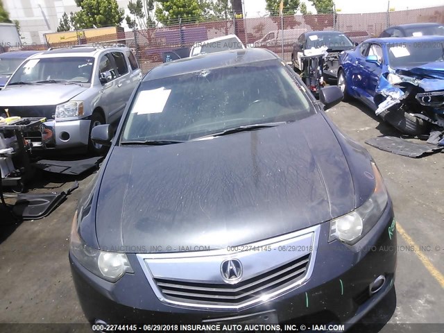 JH4CU2F69CC017681 - 2012 ACURA TSX TECH GRAY photo 6