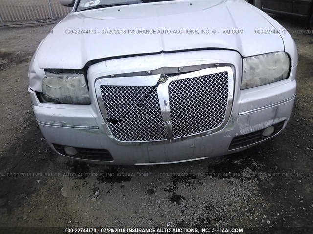 2C3KA53G56H125709 - 2006 CHRYSLER 300 TOURING SILVER photo 6