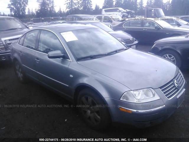 WVWRH63B53P254671 - 2003 VOLKSWAGEN PASSAT GLX 灰色 照片 1