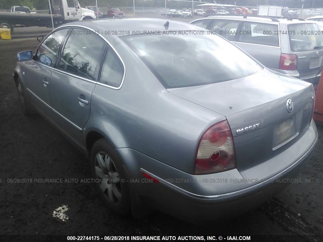 WVWRH63B53P254671 - 2003 VOLKSWAGEN PASSAT GLX 灰色 照片 3