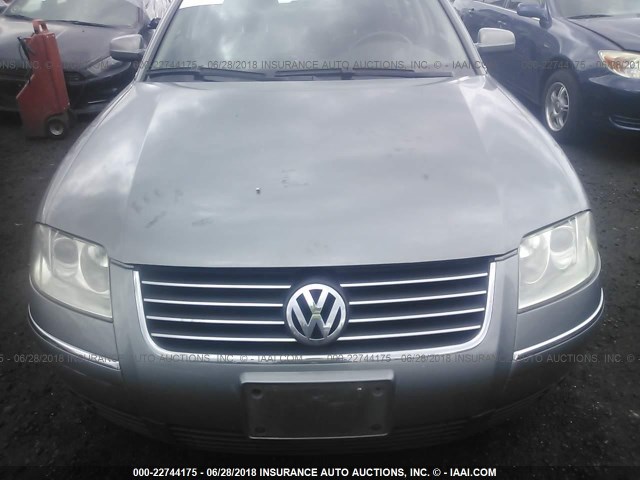 WVWRH63B53P254671 - 2003 VOLKSWAGEN PASSAT GLX 灰色 照片 6