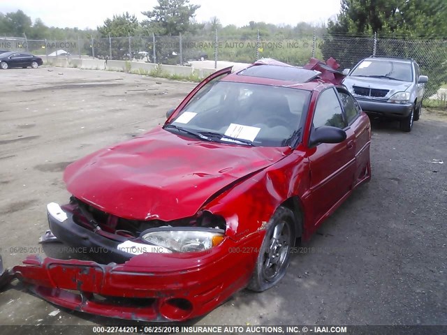 1G2NW52E14C121056 - 2004 PONTIAC GRAND AM GT RED photo 2