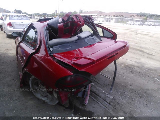 1G2NW52E14C121056 - 2004 PONTIAC GRAND AM GT RED photo 6