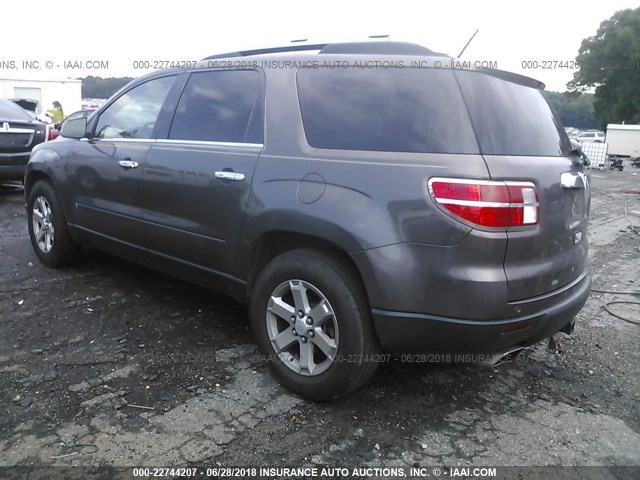 5GZER23718J186913 - 2008 SATURN OUTLOOK XR ყავისფერი ფოტო 3