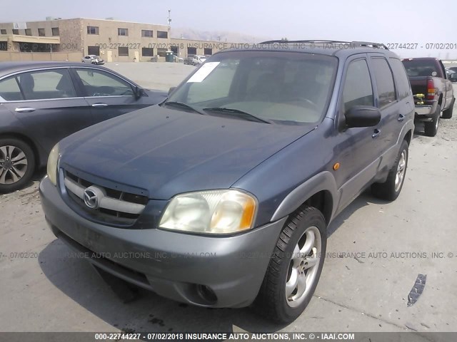 4F2CU08171KM37191 - 2001 MAZDA TRIBUTE LX/ES 蓝色 照片 2