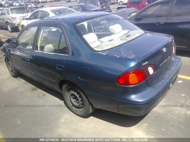 2T1BR18E3WC031214 - 1998 TOYOTA COROLLA VE/CE/LE 蓝色 照片 3