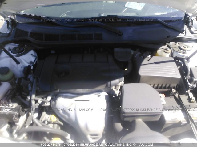 4T1BF3EKXBU680192 - 2011 TOYOTA CAMRY SE/LE/XLE WHITE photo 10